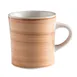 GET PP1606726424 - 11oz Porcelain Mug, 5" Handle, Rolled Edge, Brown, Oven Safe to 380°F - Dozen 1 image