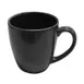 GET PP1941526424 - 13 Oz Porcelain Mug, 5-1/8" Rolled Edge, Black Reactive Glaze - Dozen 1 image