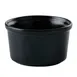 GET PP1941807224 Ramekin, 3.4 Oz., 3" Dia., Porcelain, Black Glaze, Microwave/Oven 380°F - Dozen 1 image