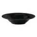GET PP1941903712 Pasta Bowl, 18-1/5 Oz 9-3/4" Porcelain Round, Black Glaze, Rounded Rim - 1 Dozen 1 image