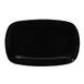 GET PP1941917612 Porcelain Tray 13-2/5" x 8-1/4" Black Glaze, Microwave Safe, Oven 380°F - 1 Dozen 1 image