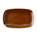 GET PP1943917612 Porcelain Tray 13.4" x 8.25", Caramel Glaze, Oven Safe to 380°F - Dozen 1 image