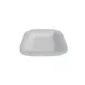 GET PS053G Bugambilia Platter, 93 Oz, 15-3/4" Square, 2-1/2" Deep, Cast Aluminum Gray 1 image