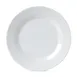 GET PT-7-MN-W Minski Plate – 7½" Round White Melamine Plate With Textured Wide Rim - Dozen 1 image