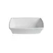 GET PUD04CB Bugambilia Platter – 185 oz, 18" x 12‑1/2" 3" Deep Resin‑Coated in Cranberry 1 image
