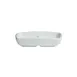 GET PUW01-MOD Bugambilia Condiment Bowl - 23.67 oz, 5.12"L x 3.03"W, 1.18" Deep, Cast Aluminum 1 image