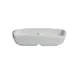 GET PUW01CH Bugambilia Condiment Bowl, 23.67 oz., 5.12"L x 3.03"W, 1.18" Deep, Aluminum, Chocolate 1 image