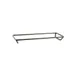 GET QSS8202-RC Rack, 20"L x 8"W x 2"H, Black Rubber-Coated Steel, Fits QS2410 1 image