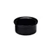 GET R2-B Elite Global Solutions Ramekin, 2 Oz., 2-5/8" Dia. X 1-1/8"H, Round, Melamine, Black 1 image