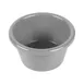 GET R3SM-G Elite Global Solutions Ramekin, 3 Oz., 3" Dia. X 1-5/8"H, Round, Melamine, Gray 1 image