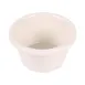 GET R3SM-V Elite Global Ramekin, 3 Oz., 3" Dia. x 1-5/8" H, Bone Melamine, BPA Free, Dishwasher Safe 1 image