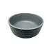GET RB-15-GRM/BKM - Roca Soup/Salad Bowl, 15 oz (20 oz rim), Melamine, Gray/Black - Dozen 1 image