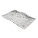 GET RFS302 Cheforward Endure Platter – 17-3/10"L x 12-1/5"W x 1-4/5"H, Gray BPA‑Free Melamine 1 image