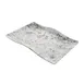 GET RFS303 Cheforward Endure Platter, 19-3/5"L x 14"W x 2"H, Gray Melamine Pebble 1 image