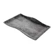 GET RFS403 Platter, 19.6"L x 14"W x 2"H, Large Rectangular Melamine, Weathered Pewter Gray 1 image