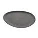 GET RIV225 Triangular Platter, 16-1/2" LxW, Stone Grey & Black, BPA‑Free Melamine, Dishwasher Safe 1 image