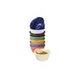 GET RM-389-BR Ramekin, 3 Oz., 3-1/4" Dia. x 1-3/4" Deep, Brown Melamine Cone, Fluted, NSF - Dozen 1 image