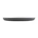 GET RP-2-11-WM/GRM - 11" Melamine Dinner Plate, Round White Inside Gray Outside, Stackable - Dozen 1 image