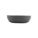 GET RR-2-5-WM/GRM Roca Balance Monkey Dish, 4 Oz, White/Gray Matte Melamine, Stackable - 1 Dozen 1 image