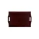 GET RST-2516-M Room Service Tray, 25" x 16", Rectangular, Hardwood Mahogany 1 image