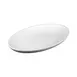 GET RT1510OV-OW Oval Melamine Serving Platter, 15-1/4"W x 10-3/4"D x 3-1/2"H, Off White 1 image