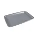 GET RT15RC-GS Platter, 15.5"W x 10.875"D x 3.875"H, Rectangular Melamine, Granite Stone Finish, Gray 1 image