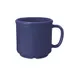 GET S-12-PB Diamond Mardi Gras Mug, 12 oz., 3-1/2" dia. x 3-1/4" H, Peacock Blue SAN - Dozen 1 image