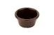 GET S-620-BR Brown Melamine Ramekin, 2 Oz., 2-3/4" Dia. X 1-1/2" Deep, Break-Resistant, 1 Dozen 1 image