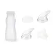 GET SA-16SDB-KIT Salad Dressing Kit – Six 16‑Oz Bottles With Lids And Juice Spouts – 1/Case 1 image