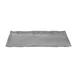 GET SB-1560-MNS Moonstone Appetizer Plate, 15-1/4" x 6-1/4" x 1-1/4", Black Rectangular Melamine, NSF 1 image