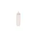 GET SB-24-CL Clear Squeeze Bottle, 24 Oz., 2-3/4"W x 10-1/2"H, Wide Mouth, Polyethylene, 1 Dozen 1 image