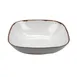 GET SB-410-RM Rustic Mill Square Bowl, 12.8 Qt 16" x 16" x 4.5" Melamine Beige, BPA‑Free 1 image