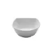 GET SB5075L-W Bowl, 40 Oz., 7-1/4" x 3-1/4"H, Square, Melamine, White with Black Trim 1 image