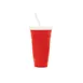 GET SC-32-R Tumbler – 32 Oz, 4.6" Dia x 7.7" H, Red Polypropylene Smooth – 1 Dozen 1 image