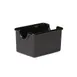 GET SC-66-BK Sugar Caddy, 3-1/2" X 2-1/2" X 2" H, Rectangular, BPA Free, Black Plastic - Dozen 1 image