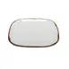 GET SCS-9-RM Rustic Mill™ Plate 9½" x 9½" Square Melamine Beige With Brown Speckles - 1 Dozen 1 image