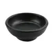 GET SD-SS-BK Soy Sauce Dish, 3" Diameter, Round Melamine, Black Finish, Smallware Tabletop - 1 Dozen 1 image