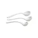 GET SD021J Bugambilia Baja Ladle – 0.85 Oz., 9.45" L, 3/4 Oz, Green Resin-Coated Aluminum 1 image