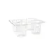 GET SDB-32-PC-RACK Salad Dressing Rack, 4 Clear Polycarbonate Compartments, Dishwasher Safe 1 image