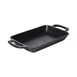 GET SKRE-14-ABK Heiss™ Server, 14 Oz., Oval, Black Cast Aluminum, 7" L x 4.76" W x .92" H 1 image