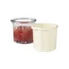 GET SP-2000-IV Syrup & Cream Pitcher, 2 Oz., Plastic, Ivory, Tabletop Beverage Service - 1 Dozen 1 image