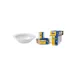 GET SP-DN-350-W Supermel Fruit Bowl, 5 Oz, 4-3/4" Dia x 1-1/4" H, White Melamine - 1 Dozen 1 image