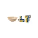 GET SP-M-812-T Plastic Bowl, 1.6 Qt (Rim Full), 8.75" Dia x 2.75" H, Tan Melamine - 1 Dozen 1 image
