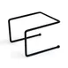 GET SS1312P-RC Elite Global Pizza Stand, 9" x 8-1/2" x 7", Steel, Black, Rubber Coated 1 image