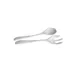 GET SS34WG Bugambilia Salad Fork & Spoon Set, 7" 1-1/4 oz., Willow Green Aluminum, Coated - Set 1 image