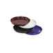 GET ST-13-BK Bar Tray, 13" Round, Black Melamine, Break-Resistant, Dishwasher Safe - 1 Dozen 1 image