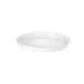 GET ST-13-W Bar Tray, 13" Round White Melamine, Break-Resistant, Dishwasher-Safe, NSF - 1 Dozen 1 image