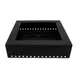 GET ST11602115 Base Unit, 16-1/2" x 5-1/4" Square Black Steel Fits ST11702014 & ST11702015 Case- Set 1 image
