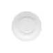 GET SU-4-DW Diamond White Saucer, 4-1/2" Dia., Melamine, White, Break-Resistant, NSF - 1 Dozen 1 image