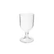GET SW-1413-1-CL Clear SAN Goblet, 8 Oz, 3" Dia. X 5-1/2"H, NSF Certified - 1 Dozen 1 image